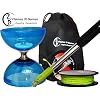 Cyclone Triple Bearing Diabolo Set incl: Metal Ali Sticks & 10m Slide Pro Diablo String & travel bag