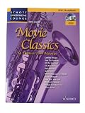 Produkt-Bild: Movie Classics: 14 bekannte Film-Melodien. Alt-Saxophon. (Schott Saxophone Lounge)