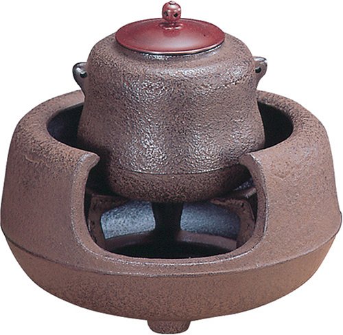 南部鉄器 道安風炉瓢箪釜 10004