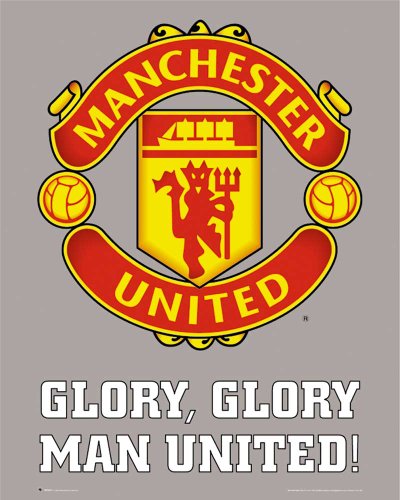 Empire Merchandising 522030 Fussball Poster - Manchester United Poster - Club Logo Sport M Preisvergleich