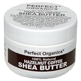 Perfect Organics Shea Butter, Hazelnut Coffee, 1 oz (Pack of 2)