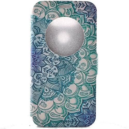 LG G5 Case,G5 Wallet Leather Case, "HTD CASE"[Magnetic] [Card Slots] Style PU Leather Case Wallet Flip Stand [Flap Closure] Case Cover for LG G5 (Mandala)