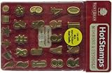 Walnut Hollow Hotstamps Number And Symbol Set 24 Piece
