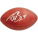 Drew Brees Hand Signed Autographed New Orleans Saints Full Size Official Wilson Duke NFL Football w/ Photo of Signing