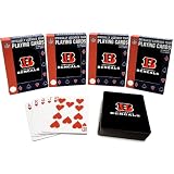 Pro Specialties Cincinnati Bengals Playing Cards- 4 Pack