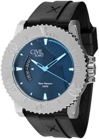 Egard Watches Men's Civil Maris Steel