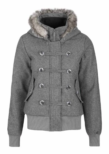 Bench Damen Jacke BEARHUNT B, stormcloud marl, L, BLKA1318B_GY101X