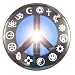 Peace~ Peace Sign~ Peace Sign Button~ Approx 2