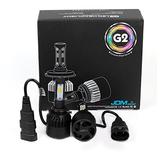 JDM ASTAR G2 8000 Lumens Extremely Bright CSP Chips 9006 LED Headlights, Xenon White