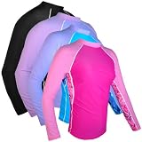 Women's UV Sun Protective, UPF 50+ Long Sleeve Rashguards
