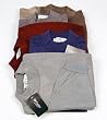 Big Man's Mock T-neck Sweater by St. Croix Knits