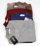 Apparel : Tall Man's Mock T-neck Sweater by St. Croix Knits