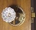 Egg & Dart Exceptional Passage Knob set with Solid Brass Rosettes and Knob Stems