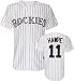 Brad Hawpe Jersey: Colorado Rockies Adult Home White #11
