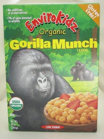 Envirokidz Organic Gorilla Munch 10 oz. (Pack of 12)