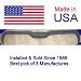 1967-1968 Ford Mustang Black Dash Pad Cap Overlay Restores the original factory part