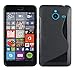 Lumia 640 XL Case, SPARIN® Ultra Slim and Lightweight Scratch Resistant Smart Case for Nokia Lumia 640 XL - Black