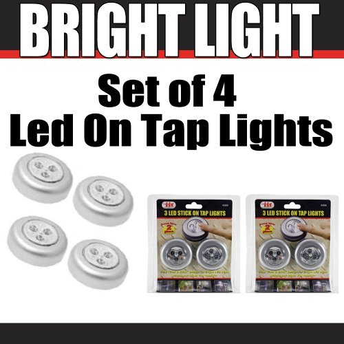 4 LED Stick on Stick New