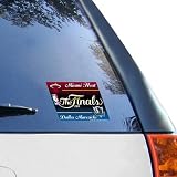 Chicago Bulls vs. Dallas Mavericks 2011 NBA Finals Commemorative 4x6 Ultra Decal
