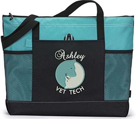 Veterinarian/Vet Tech Personalized Embroidered Tote Bag