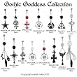 GOTHIC GODDESS COLLECTION NAVEL RINGS