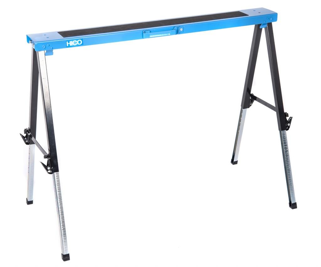 Compact Foldable Folding Metal Sawhorse Single Height Adjustable 25" to 36" eBay