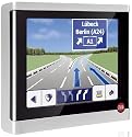 Falk R350 Navigationssystem (8,9 cm (3,5 Zoll) Display, TMC, Kartenmaterial Europa 44, Reiseführer, Guided Tours, StadtAktiv, Lernende Navigation) schwarz