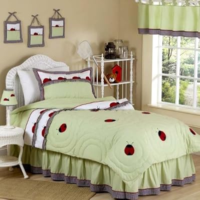 Ladybug Parade Bug Childrens Bedding 3pc Full / Queen Set