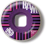 Element Bam Construct Round Skateboard Wheel (52mm, 101A/75D)