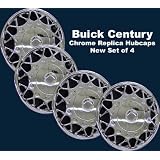'97-05 Buick Century Chrome Replacement Hubcaps Set of 4 by CCI