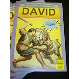 DavidLeCourageux-HistoirePassionnanteDeLaBible-L'HistoireDeDavid,PremierePartie/KingDavid570P/FrenchChildren'sBibleComicStripA4formataboutKingDavid1
