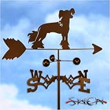 CHINESE CRESTED Dog Weathervane
