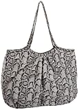 Tianni Snake Print Microfiber Tote