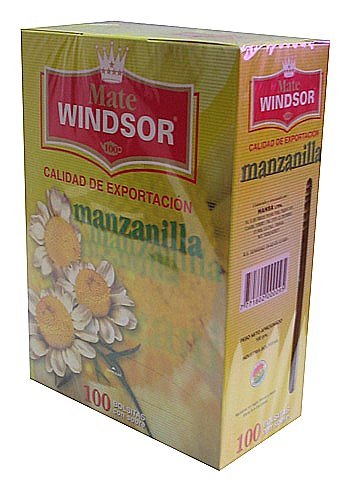 Windsor Chamomile Manzanilla Tea Té 100Ct. by Hansa Ltda.