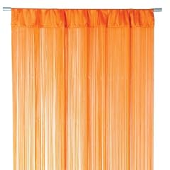 Fadenvorhang T�rvorhang Fadengardine 100x250cm Waterfall orange