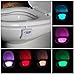 NightGlow - Motion Activated Toilet Nightlight with 8 Colors by American Pumpkins