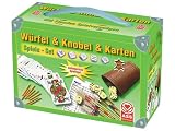 Spielkartenfabrik 74101 - Spiele Set 6Sp W&uuml;rfel und Kartenbox - ASS Altenburger