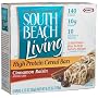 South Beach Living High Protein Cereal Bars, Cinnamon Raisin, 5-Count Bars (Pack of 4)