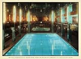 51bRuFzYXNL. SL160  1930 Print Pool Brooklyn St. George Hotel Bath Heights Tourism Travel Landmark   Original Color Print