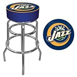 NBA Utah Jazz Padded Swivel Bar Stool