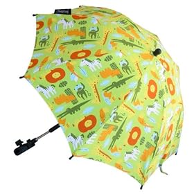 ShadyBaby Retro Jungle Stroller Parasol, SPF 50+ Stroller Umbrella