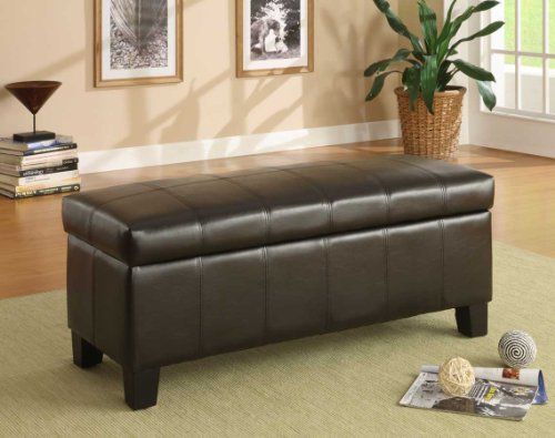 Lift Top Storage Bench of Claire Collection by Homelegance