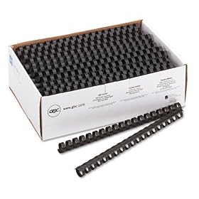 Premium Matte CombBind Binding Spines, 5 8 Diameter, 125 Sheet Capacity, 100 Per Box,... by ACCO