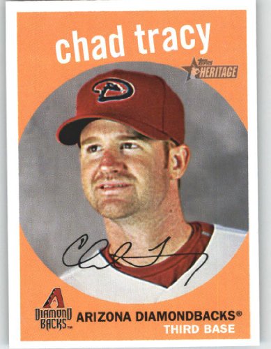 2008 Topps Heritage #292 Chad Tracy - Arizona Diamondbacks (Baseball Cards)