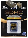 32GB Class 10 SDHC Team High Speed Memory Card 20MB/Sec. Fastest Card in the Market For Nikon COOLPIX AW100 COOLPIX L120 Cameras. A free High Speed USB Adapter is included. Comes with Lifetime Warranty.