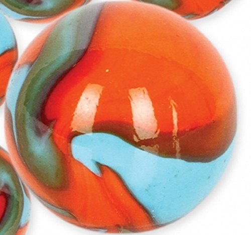 Mega Marble - Seahorse ToeBreaker - Jumbo 2 Inch Glass Marble