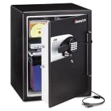 SentrySafe QE5541 Fire-Safe Water-Resistant Safe with USB-Powered Connectivity, 2.0 Cubic Feet, Black