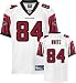 Roddy White Jersey: Reebok Authentic White #84 Atlanta Falcons Jersey