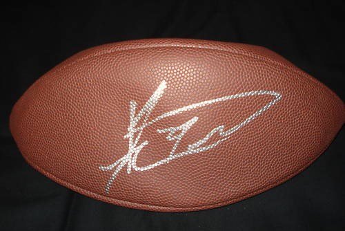 KNOWSHON MORENO SIGNED AUTOGRAPHED FOOTBALL DENVER BRONCOS W/ HOLOGRAM + COA