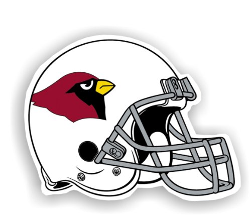 NFL Arizona Cardinals 12-Inch Vinyl Helmet Magnet